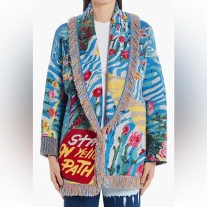 ALANUI Love Is Universal Wool Blend Cardigan - Size XS